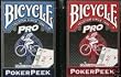 2 Decks Bicycle Pro PokerPeek Playing Cards