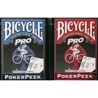2 Decks Bicycle Pro PokerPeek Playing Cards by USPC United States Playing Card Hoyle Bicycle