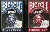 BICYCLE PRO POKERPEEK PLAYING CARDS