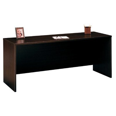 Bush Series C Credenza, 71wx23-3/8dx29-7/8h, Graphite GY Frame, Hansen CY Top