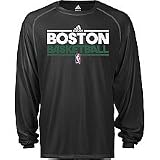 Adidas Boston Celtics Heathered Climalite Long Sleeve T-Shirt Extra Large