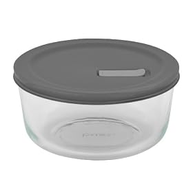 Pyrex No Leak Lids 7 Cup Round Baking Dish with Plastic LidPyrex No Leak Lids Round Baking Dishes