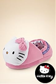 Hello Kitty Bow Slip On Slippers