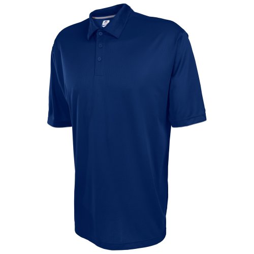 Russell Athletic Men's Big & Tall Dri-Power Short Sleeve Polo, Navy, 4X Tall