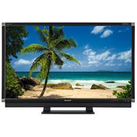Sharp LC 65SE94U - 65 Aquos LCD TV with built-in network media player - 120Hz - widescreen - 1080p (FullHD) - HDTV - textured black