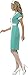 Smiffy's Women's Scrub Nurse Costume with Dress Mock Apron and Headpiece