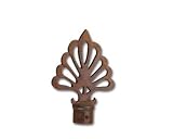 Review Restorers Affiliate  / Decorative Iron Curtain Rod Finials