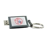 Centon New York Yankees Edition DataStick Keychain 2 GB USB 2.0 Flash Drive DSK2GB-NYY