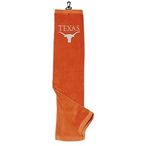 Texas Embroidered Tri-Fold Golf Towel