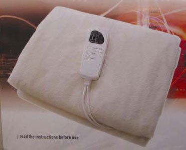 Heated electric blanket / throw Over blanket