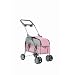Pink 3 in 1 Pet Stroller/Carrier/House