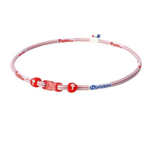 Phiten MLB Necklace - Philadelphia Phillies - 18