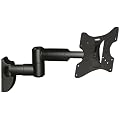HQ TVS-HQ-FSB07B Supporto Universale da Parete per TV, Nero
