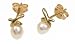 9ct Yellow Gold Cultured Pearl Earring studs