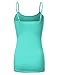 J.TOMSON Women's Basic Cami Top with Adjustable Straps S-3XL (43 Colors)