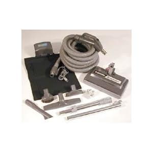 30ft Hayden Central Vacuum Kit, Grey, Corded by Hayden