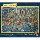 San Francisco 500 Pc Dowdle Folk Art Puzzle