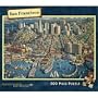 san francisco 500 pc dowdle folk art puzzle