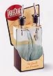 Glass Puzzle Cruet Set