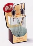 Glass Puzzle Cruet Set