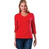 Zorrel Z5010 Dri-Balance Wicking Pima Stretch 3/4 Sleeve V-Neck Tee (7 Colors)