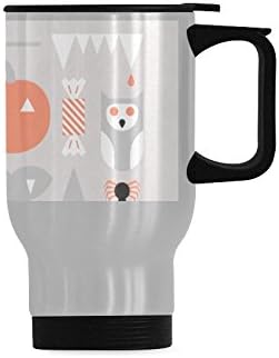 Ccaann Halloween Collection Stainless Steel Travel Mug Sliver