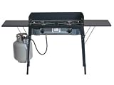 Brinkmann 815-3795-0 Gas Camping Stove with Dual Burner, Black