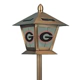 Georgia Bulldogs Stained Glass Solar Lantern 20 Stained Glass Solar Lantern-U of Georgia - NCAA Col