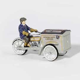 Dept 56 Christmas in the City Harley-davidson Motorcycle Truck, 56.59414