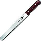 Victorinox Stainless Steel 10 Inch Bread Knife with Rosewood Handle