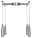 52014 - Access Lighting - Odyssey Four Light H Type Canopy Pendant - Odyssey