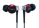 SONY 密閉型インナーヘッドフォン EX300SL レッド MDR-EX300SL/R