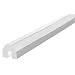 Independent Warehouse 60-6820-1 Knuffi Type BB Polyurethane Foam Shelf Bumper Guard, 196-3/4" Length x 1-1/2" Width x 1-1/2" Height, White