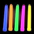 6" Premium Lumistick Glow Light Sticks Mixed Colors (Tube of 25)