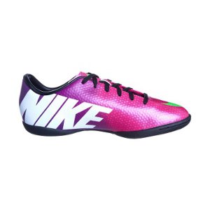 Chaussures de Foot Mercurial Victory IV IC pour Enfants Pourpre Fireberry/Vert Electrique - taille 5 