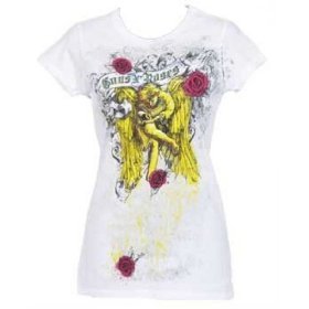 Guns ‘n’ Roses – Sketched Cherub Skinny T-Shirt L (NEW)