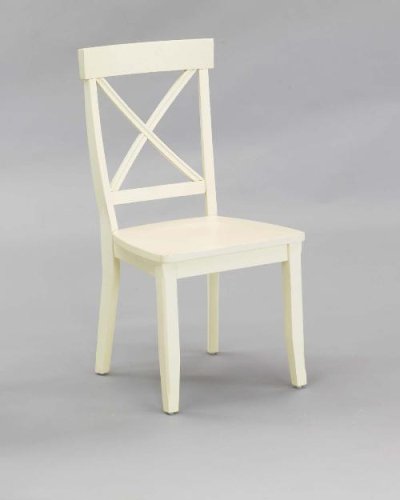 Cottage Set of 2 Side Chairs - White
