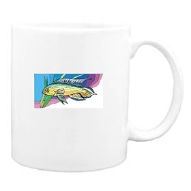 Mug with aquatic, fish, animal by Shopzeus