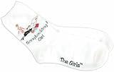 Laurel Burch/The Girls The Girls Socks, Scrapbooking Girl White