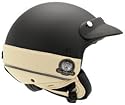 NEXX X60 Tribute, Jet-Helm mit Helmschild, schwarz matt/creme