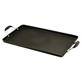 IMAGE OF Anolon Advanced Hard Anodized Nonstick 18-by-10-Inch Double Burner Griddle