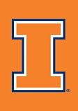 Illinois Fighting Illini Mini Garden/ Window Flag