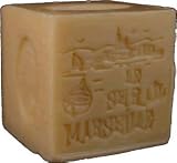 Marseille Soap - Honey Soap Cube 150g - Handcrafted pure French soap