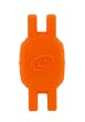 Silicone Skin Pouch For Nike+ iPod and Nike Plus Nike+ SportBand - Compatible with all Shoes, Orange