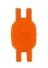 Silicone Skin Pouch For Nike+ iPod and Nike Plus Nike+ SportBand - Compatible with all Shoes, Orange