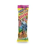(Price 1)African Large Parrot Honey Stix 2pk See - through Packaging by Top Dawg Pet Supplies