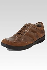 Airflex™ Comfort Extra Wide Leather Stripe Trainers