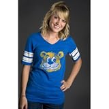 UCLA Bruins Women's Blue adidas Originals Vintage Mascot Football Jersey T-Shirt