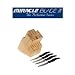 Miracle Blade Knife Block & 4 Steak Knives