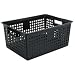 Kitchen & Housewares : Iris Plastic Mesh Storage Baskets- Small / Clear